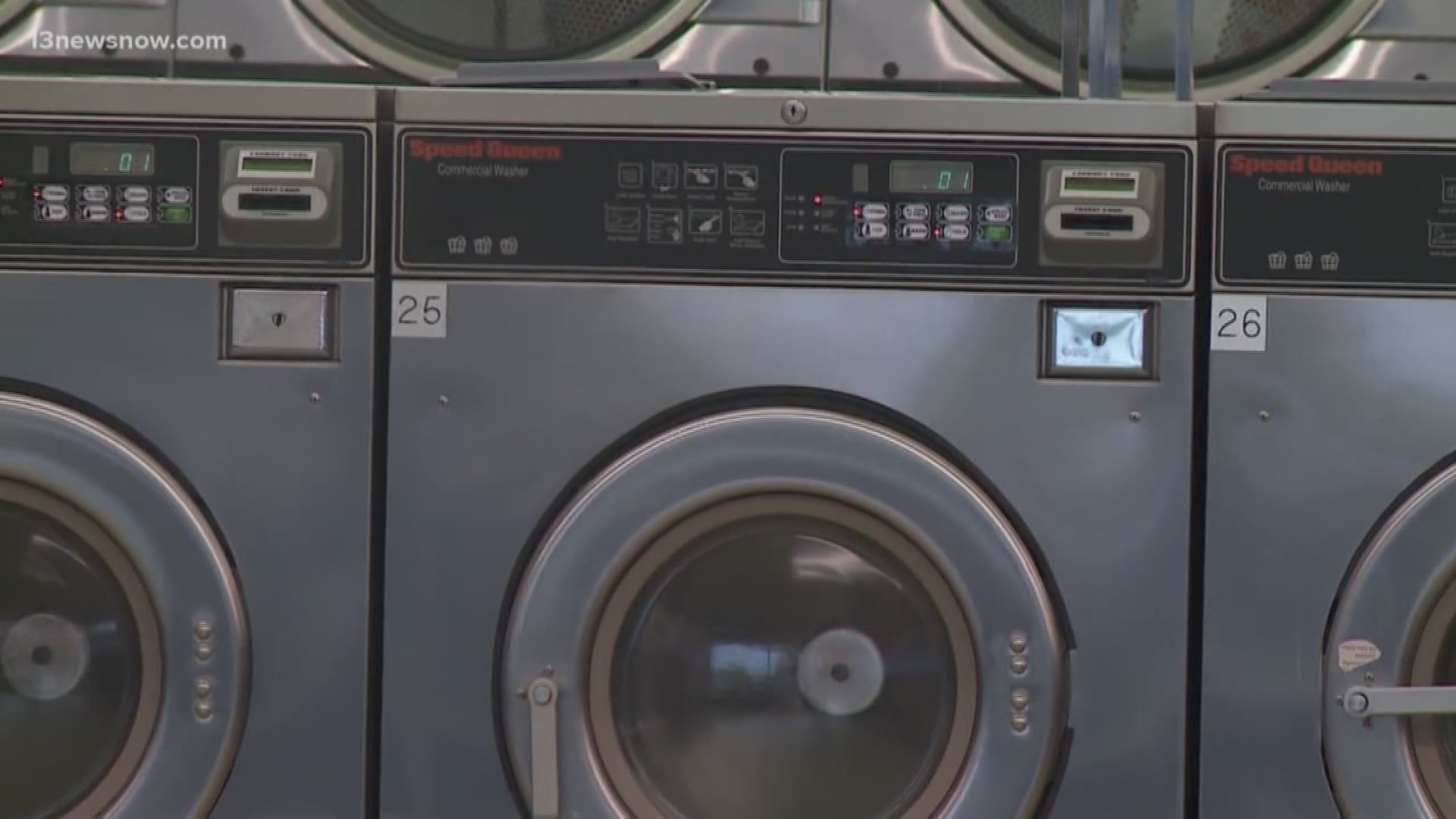 Essential businesses like laundromats and dry cleaners are staying open through the coronavirus pandemic, but they're making adjustments to keep people safe.
