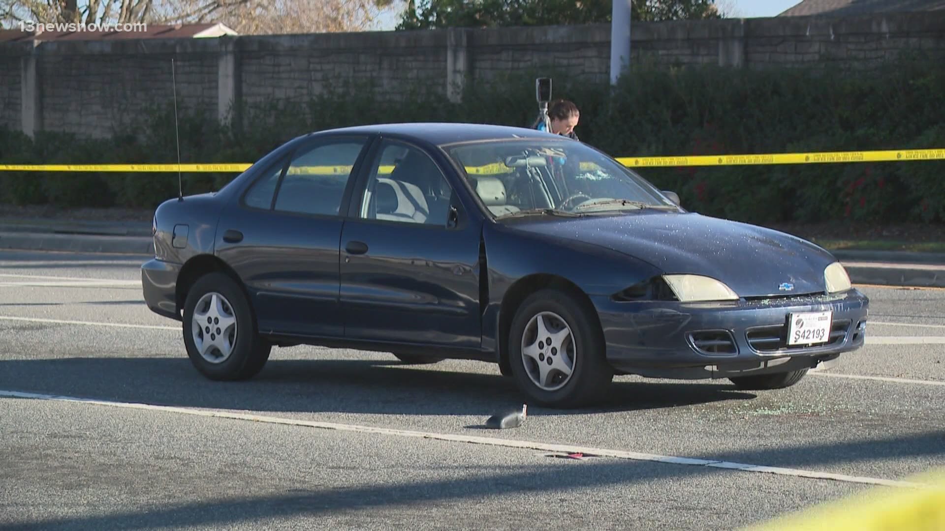 The victim's mother said her son is a senior at Salem High and was driving when he hit the car in front of him. That's when someone in the other car opened fire.