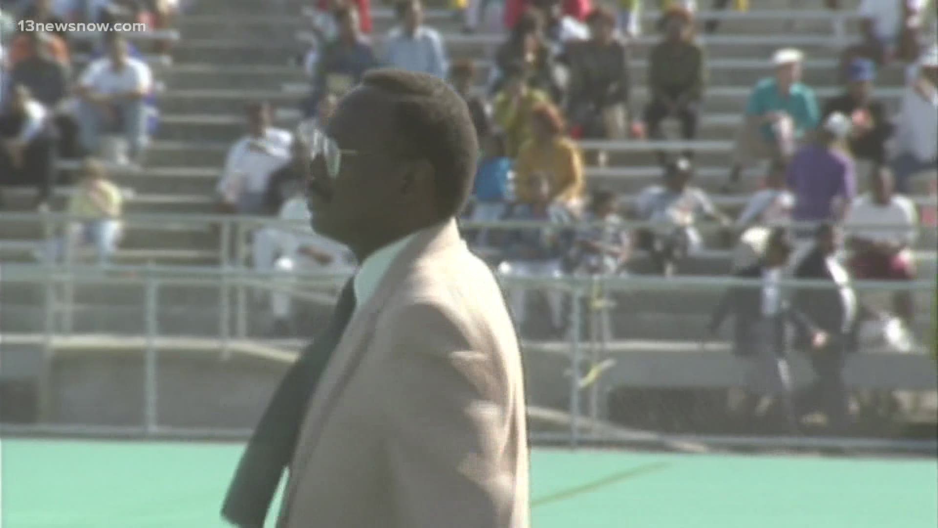 The former Norfolk State University Football Coach, Willard Bailey, was inducted into the 2021 Black College Football Hall of Fame.
