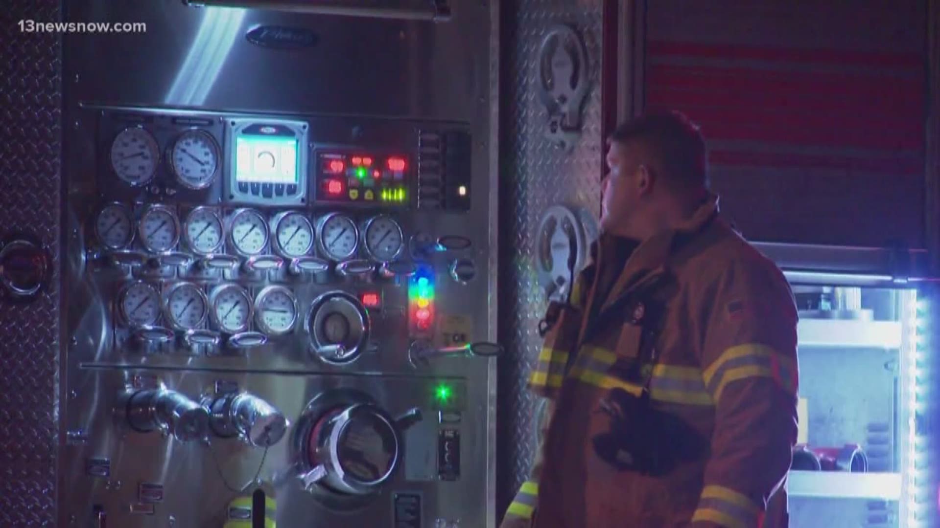 The Virginia Beach Fire Department said no firefighters had tested positive for the disease but some had been removed from duty until results had come back.