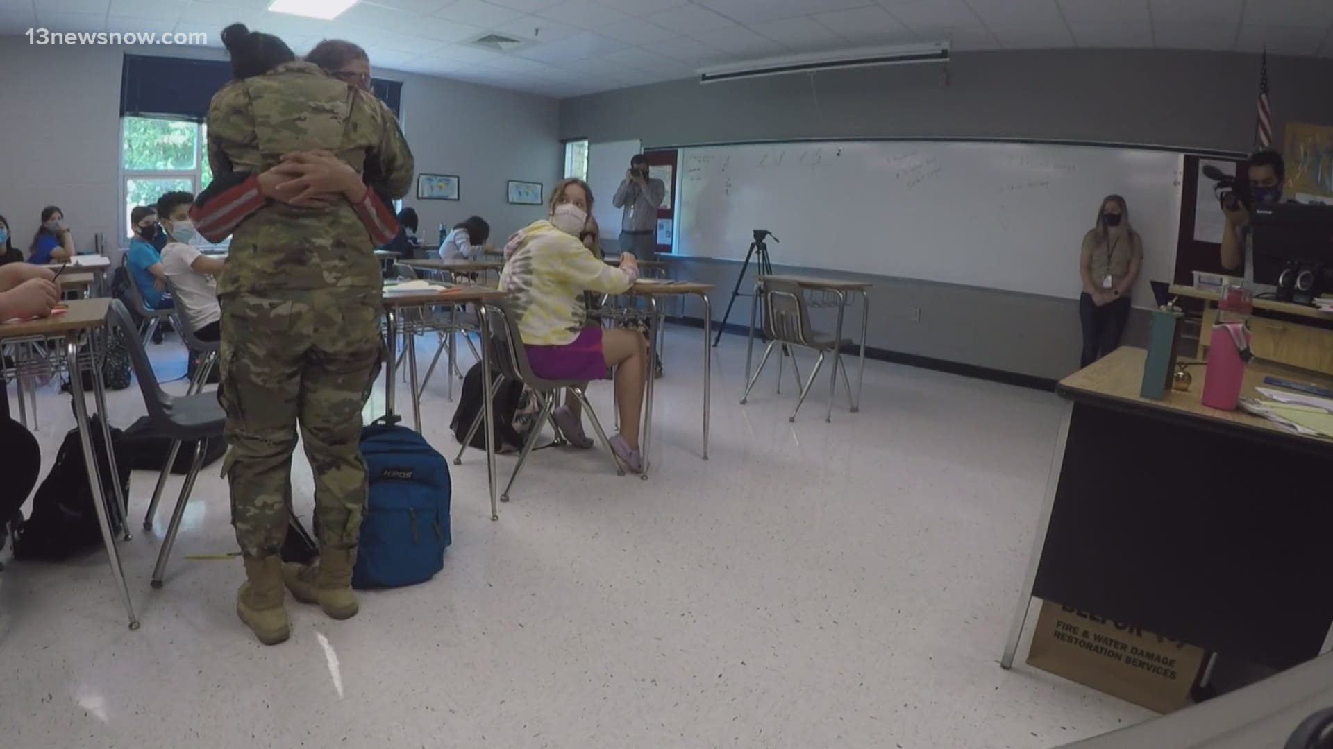 Distance, is often the hardest part of military deployments. But it also makes returning home even sweeter.