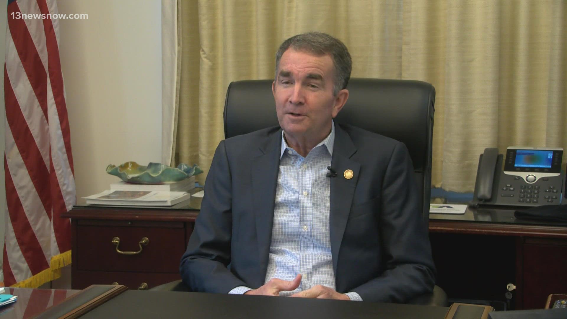 Former Governor Ralph Northam, who is also a doctor, testified on Tuesday. He said he first met AJ Hadsell in 2013 and last treated her in January 2015.