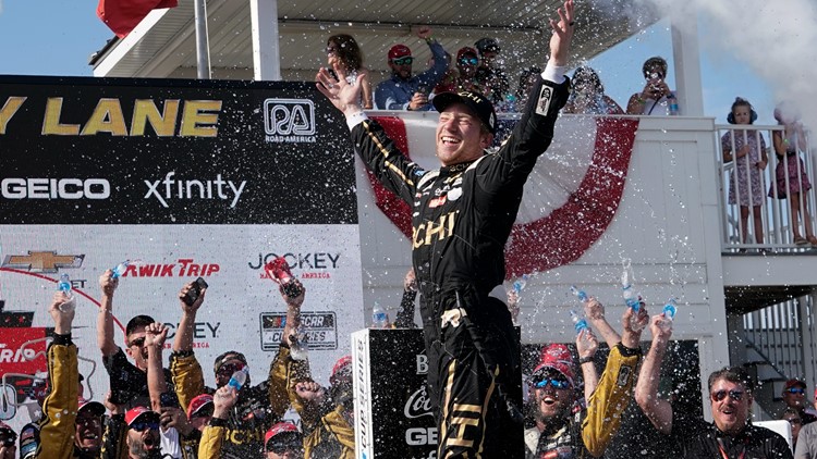 Reddick wins at Road America for 1st NASCAR Cup victory