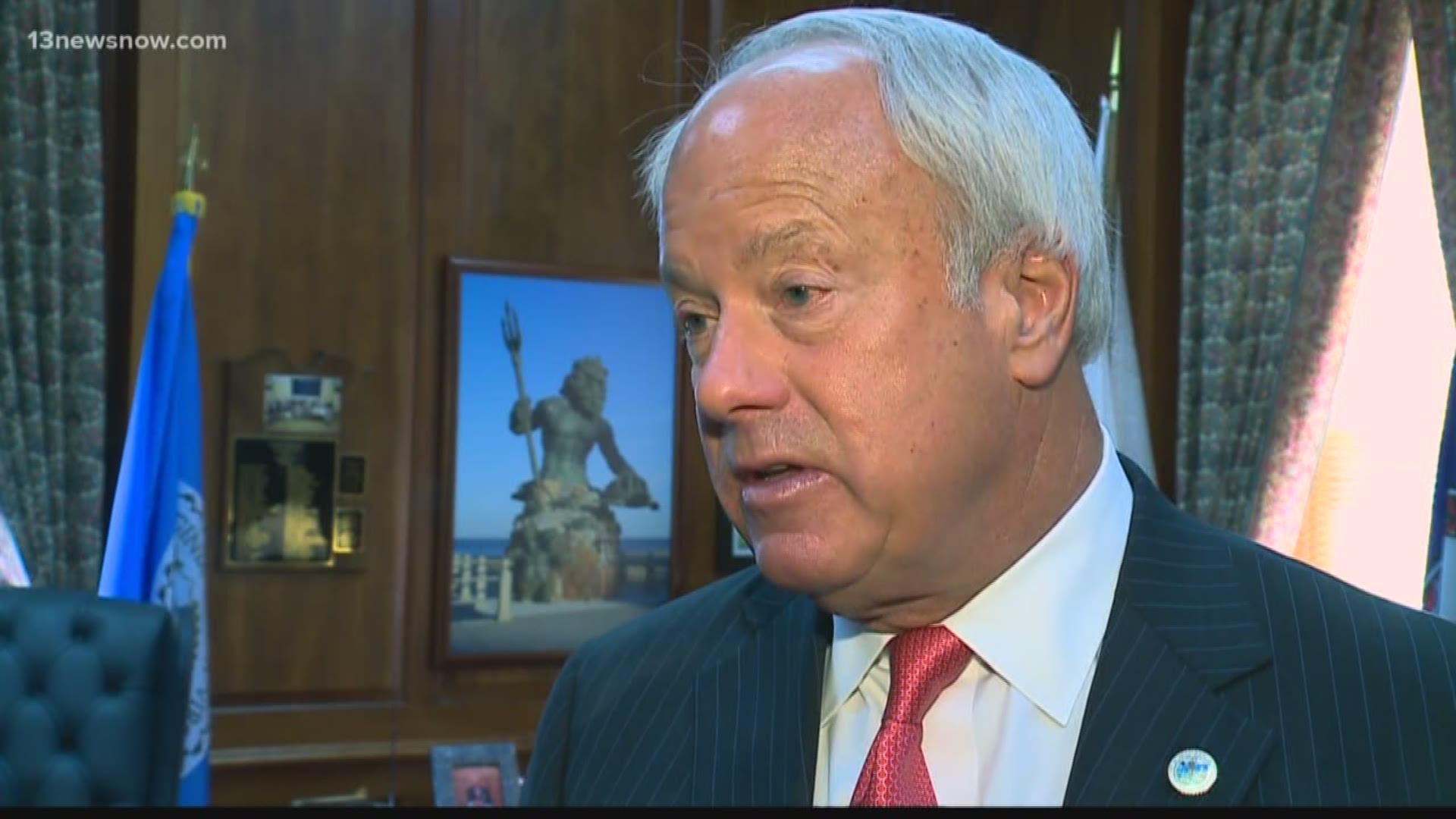 Virginia Beach Mayor Will Sessoms is resigning. Stepping down as of April 30th.