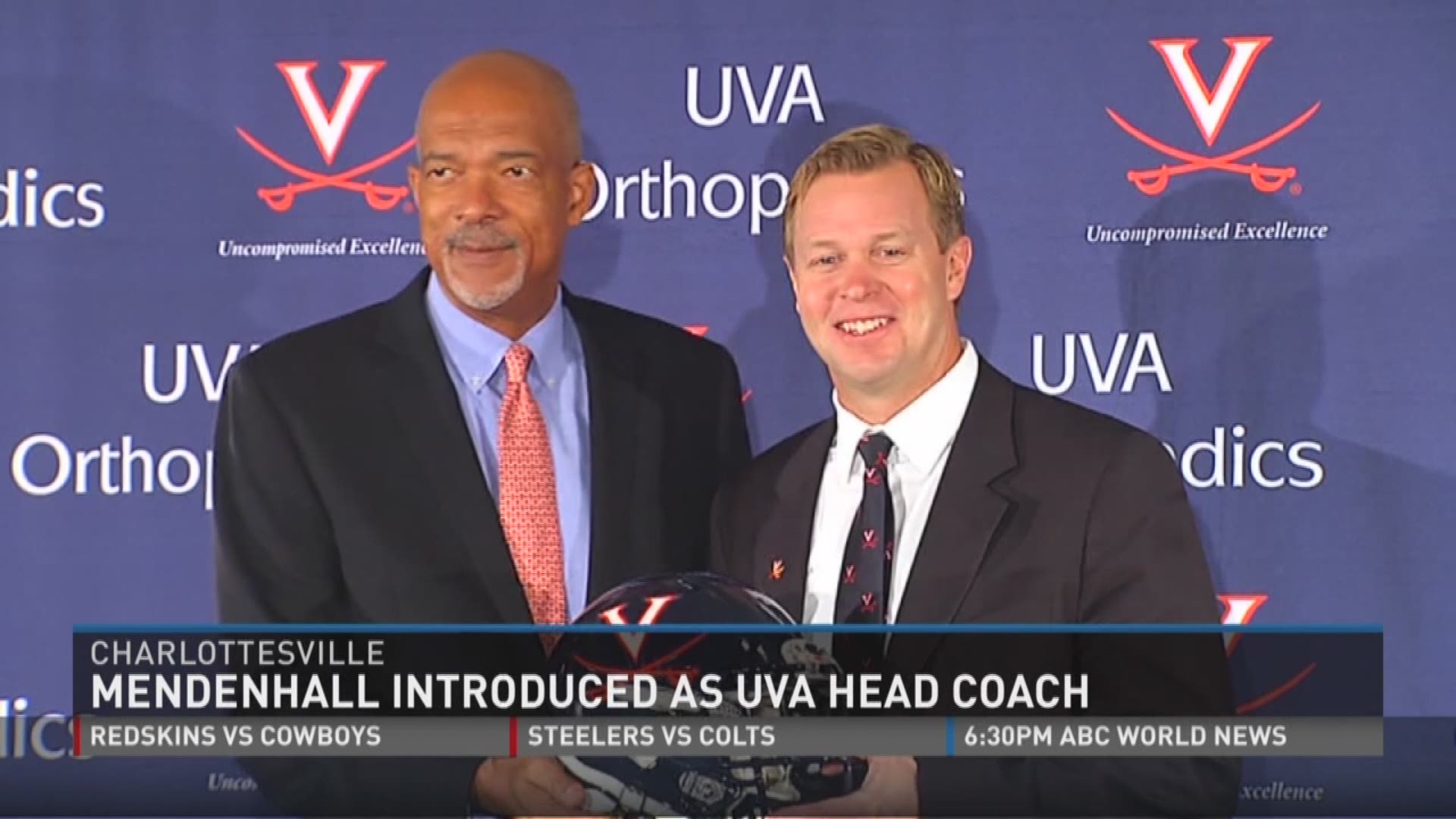 UVA names new head football coach