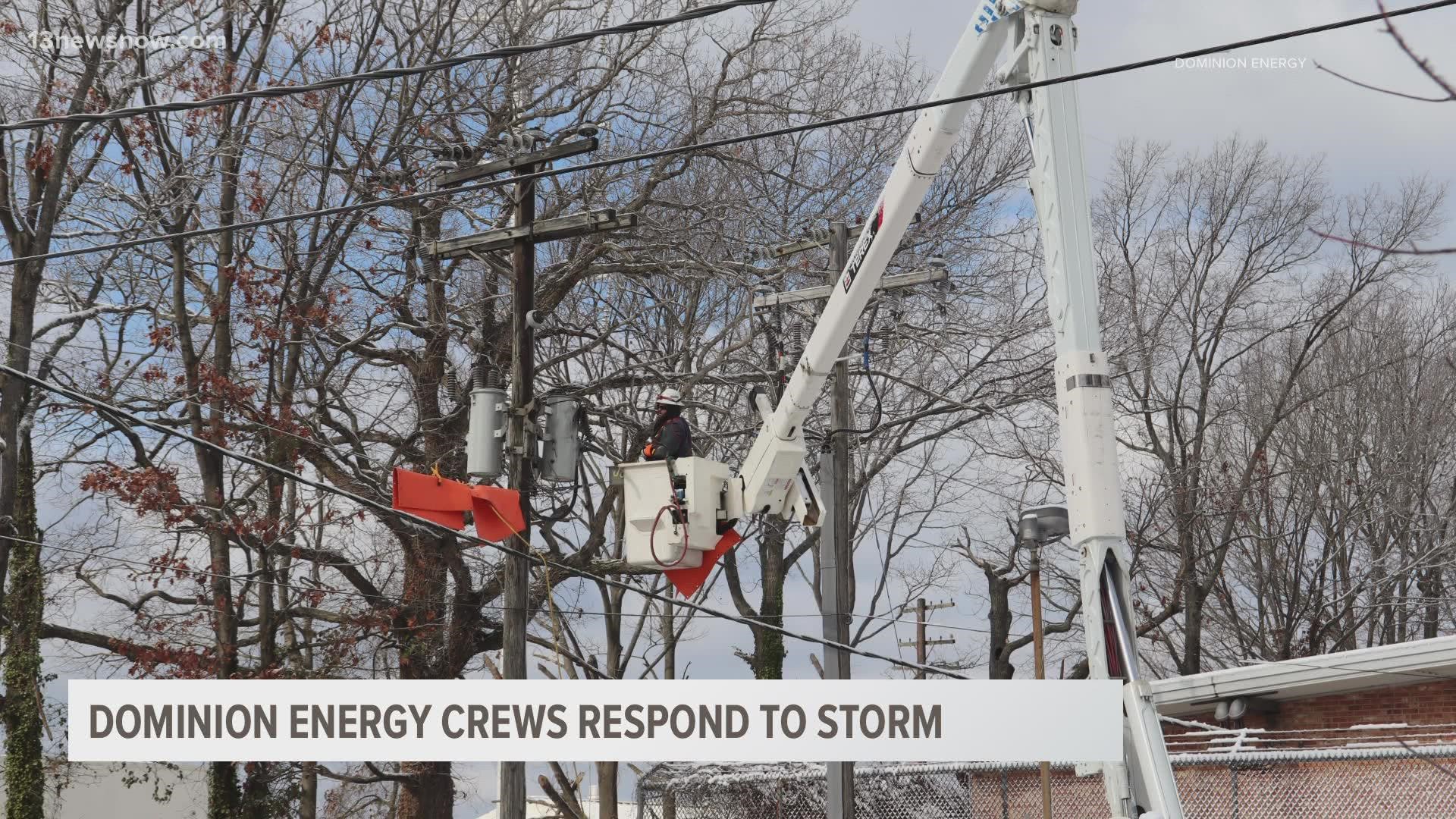 Here's what's going on with roads and power outages.