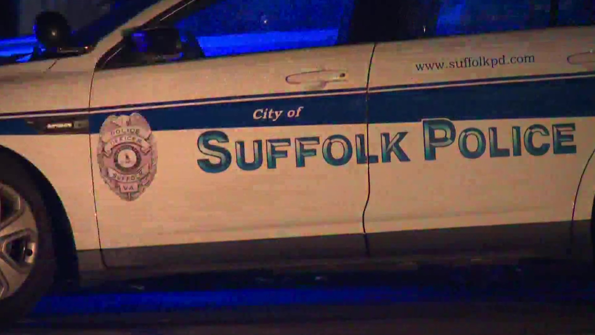 Suffolk police say they received a call reporting shots fired in the 1300 block of Blythewood Lane on Thursday just before 6:40 p.m.