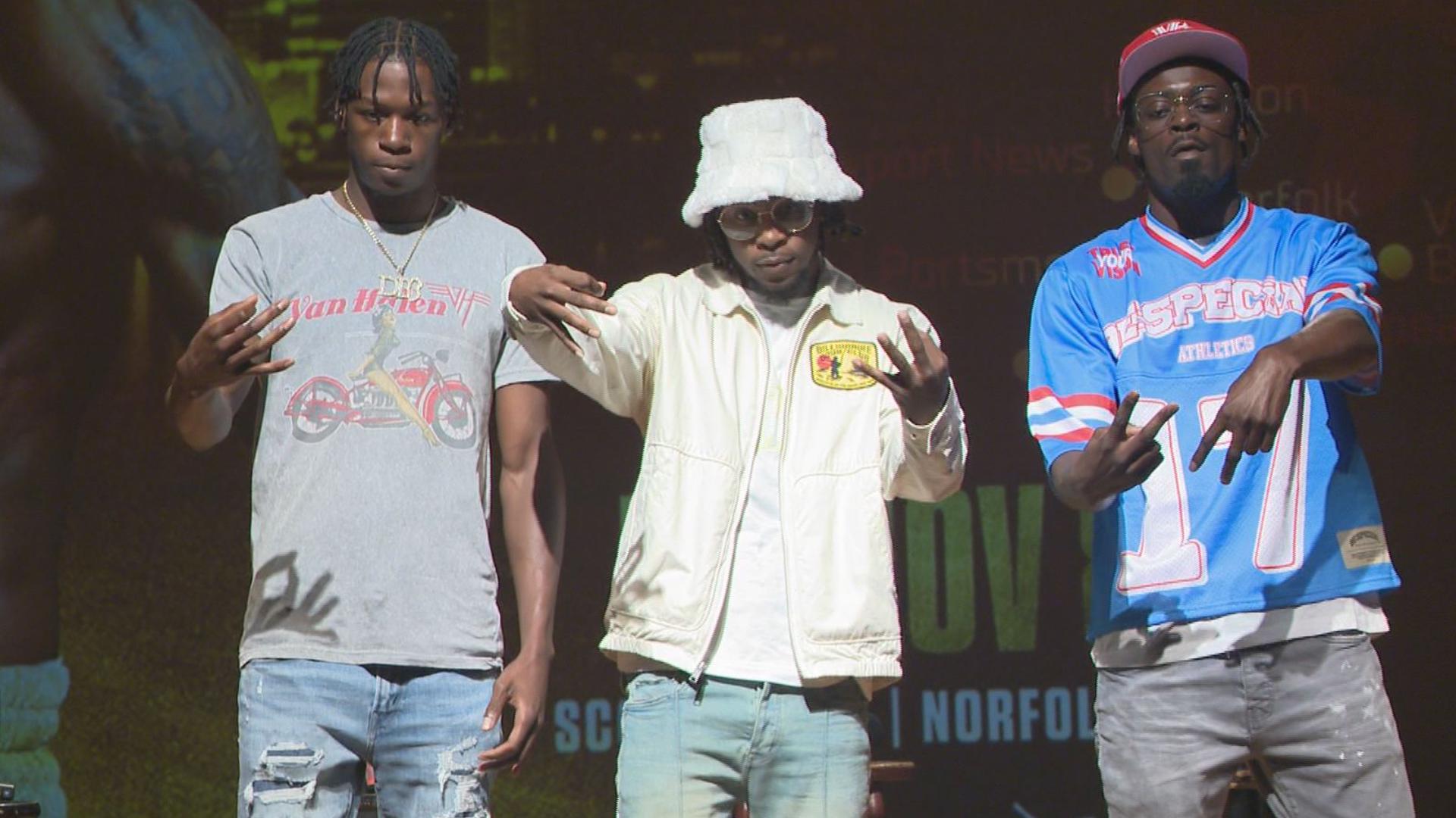 (L-R) Keon, Keyshawn and Kelvin made it known their next bout will be in the very hometown they grew up in.