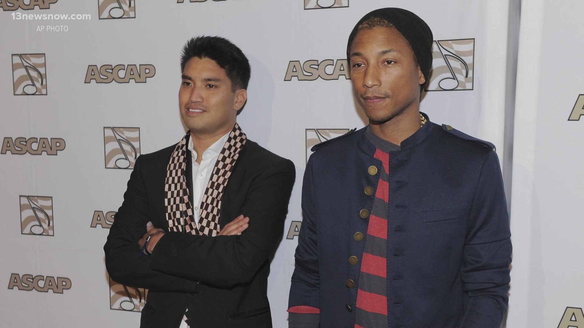 Chad Hugo and Pharrell Williams, who make up the iconic producing team The Neptunes, will be inducted into the Songwriters Hall of Fame on June 16.
