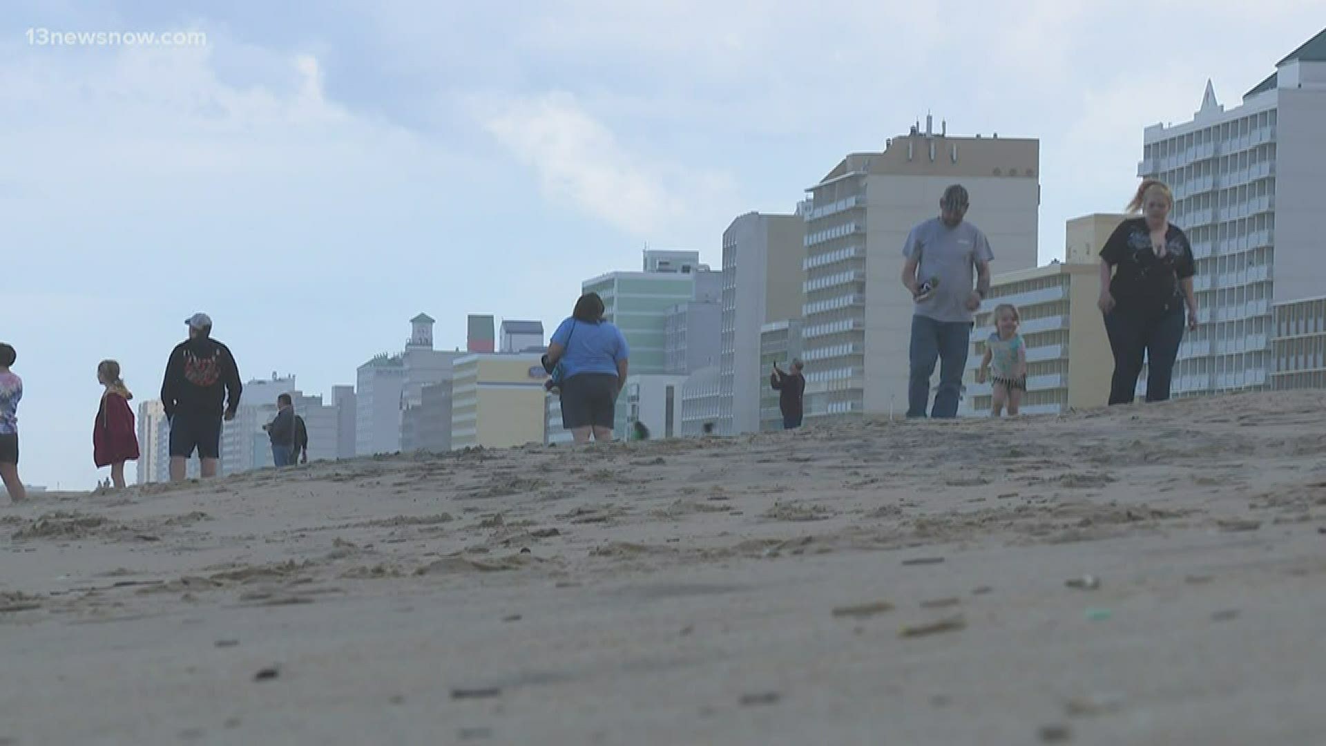 Virginia Beach Police will be out checking to see if anyone is not following social distancing guidelines during this weekend's nice weather.