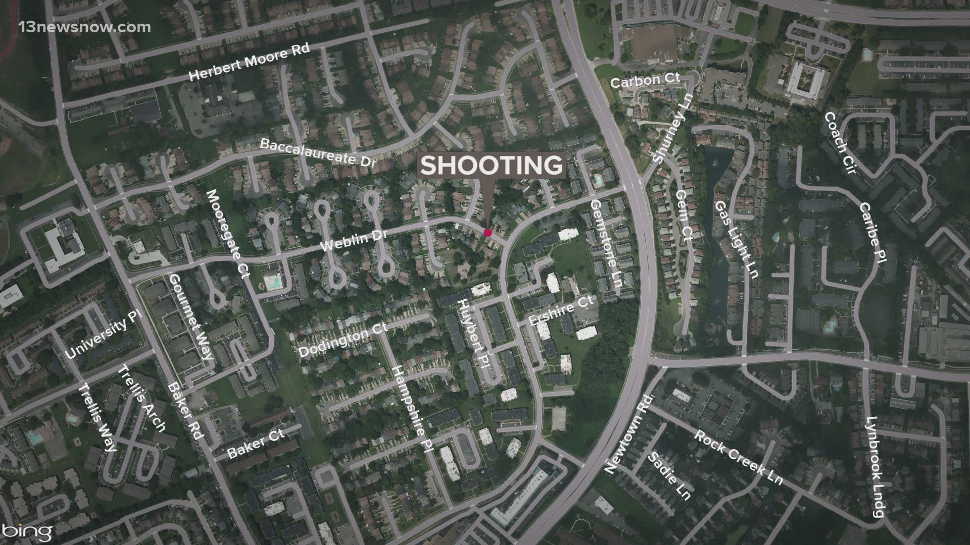 One person was hurt in the shooting. The call came in just before 11:30 p.m. Monday.