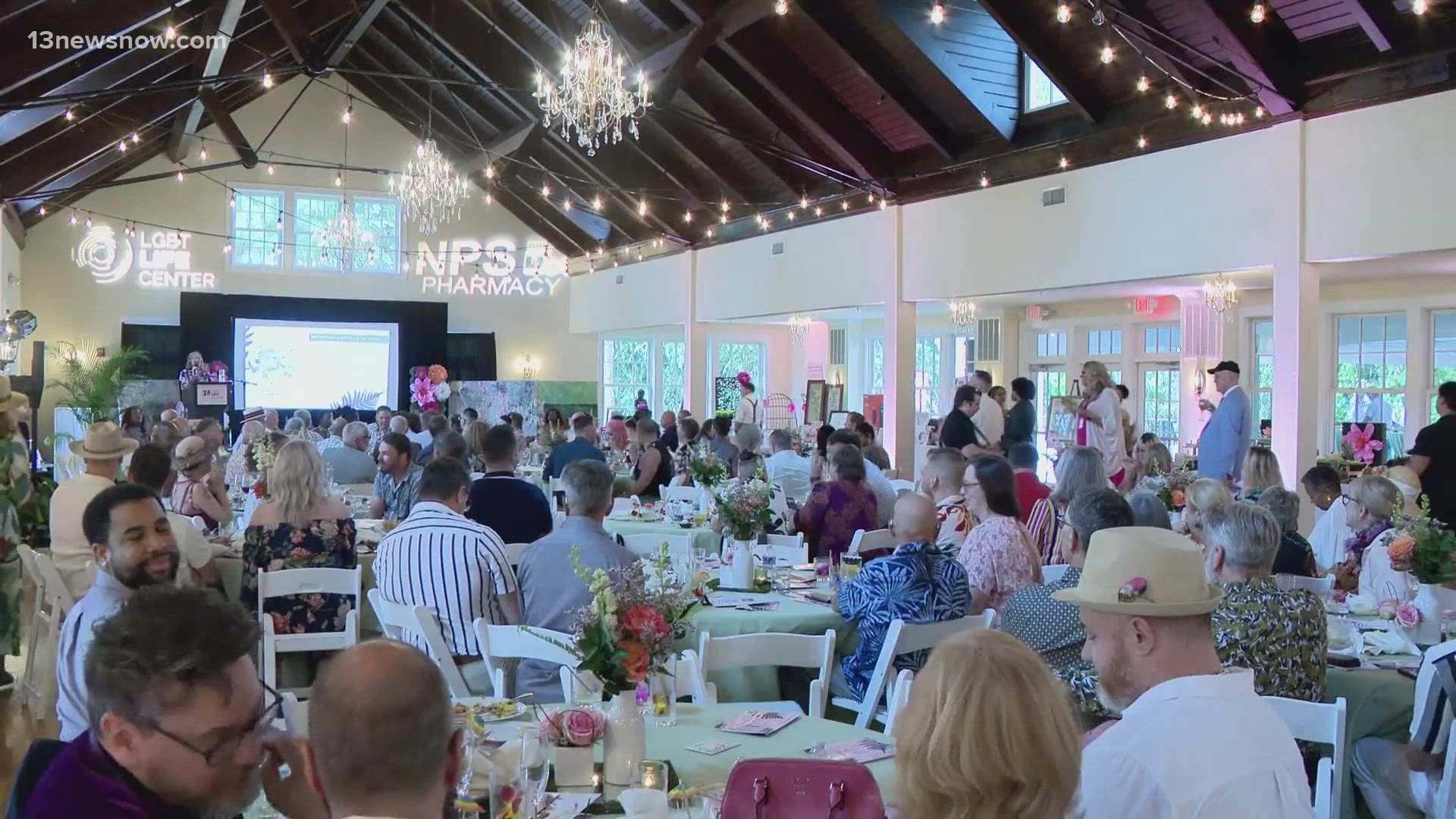 The LGBT Life Center celebrated its 35-year anniversary with a garden party gala.