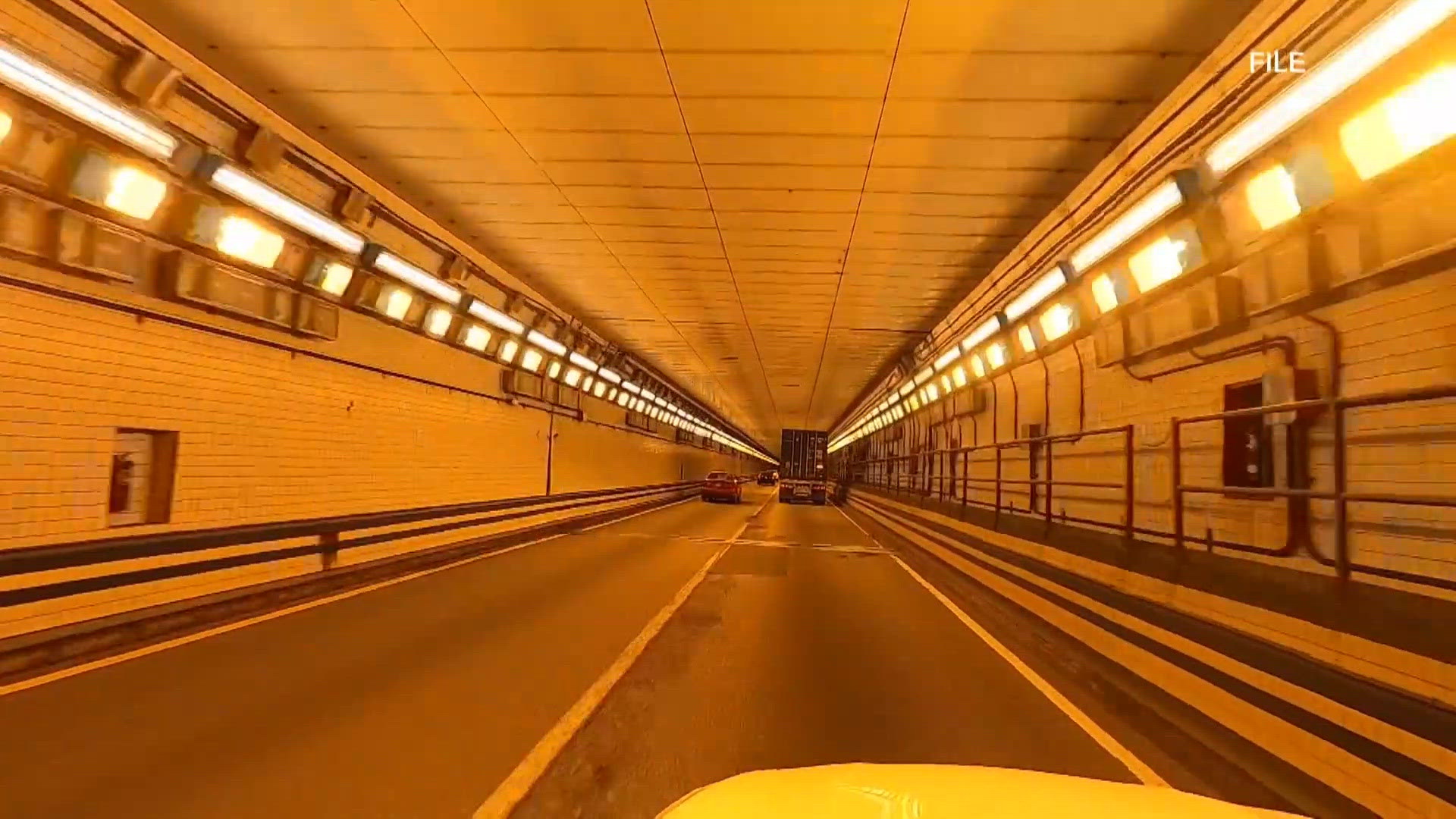 HRBT eastbound lanes reopen early; all tunnel repaving finished