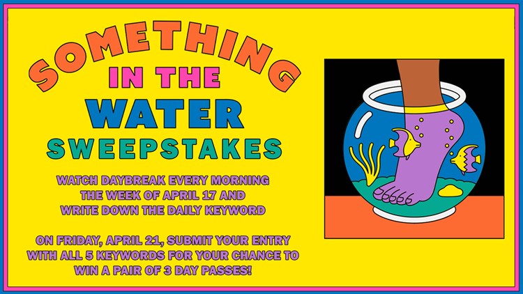 Something in the Water 2023 Sweepstakes