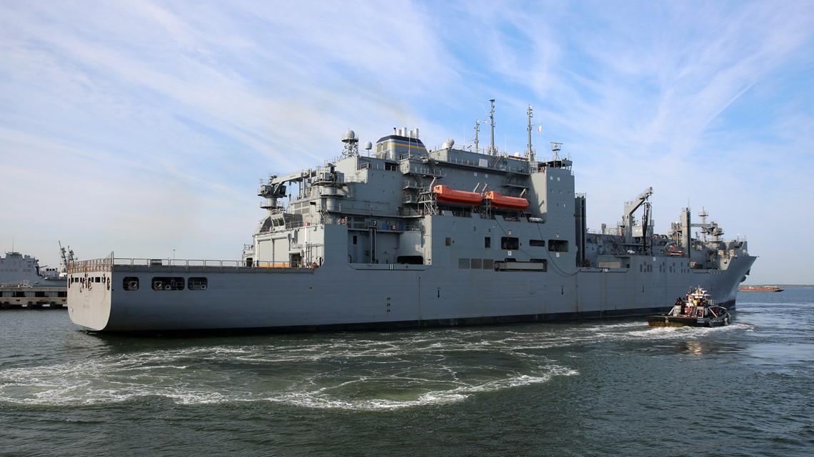 USNS Robert E. Peary returns from deployment in time for 2022 ...