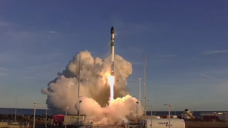 Rocket Lab's Electron rocket lifts off from Wallops