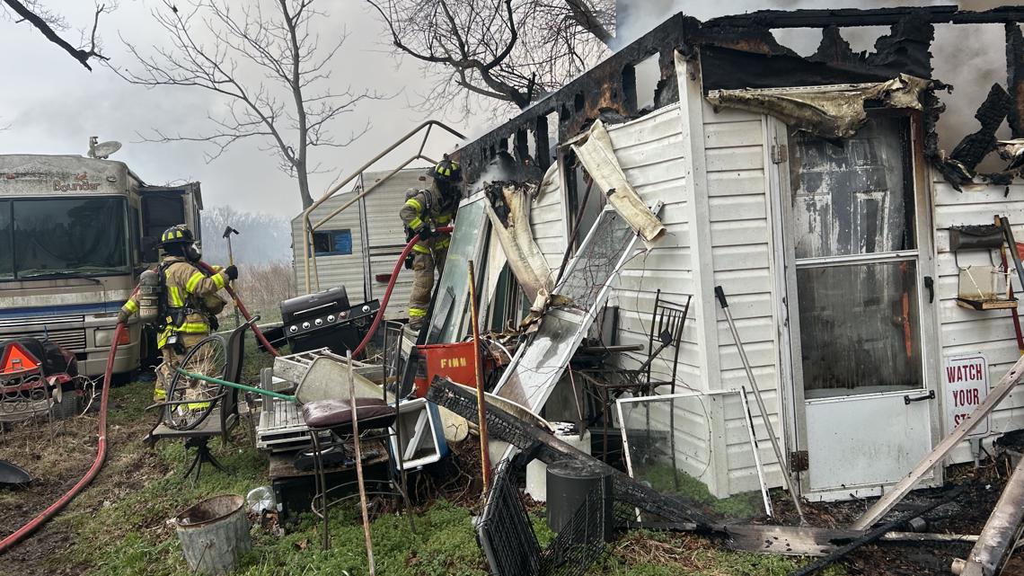No injuries after Virginia Beach crews contain garage fire in Pungo