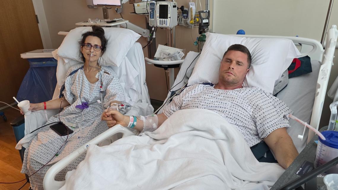 Virginia Beach firefighter donates liver to wife in life-saving surgery, marking “new beginning”