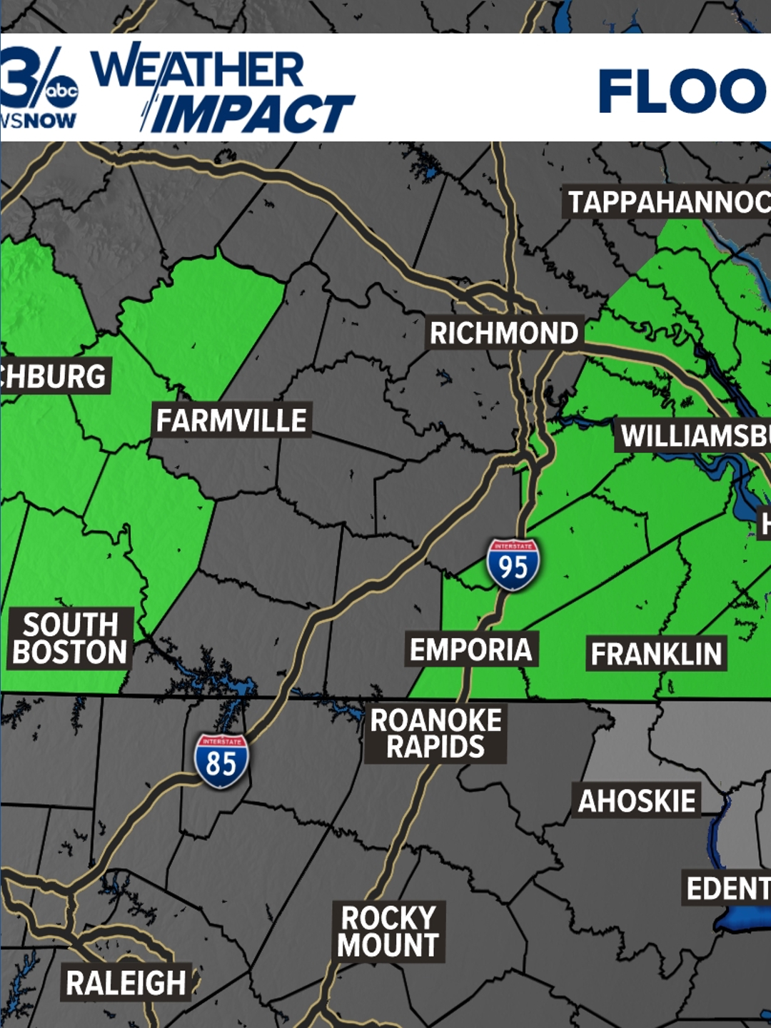 National Weather Service Issues Flash Flood Warnings | 13newsnow.com