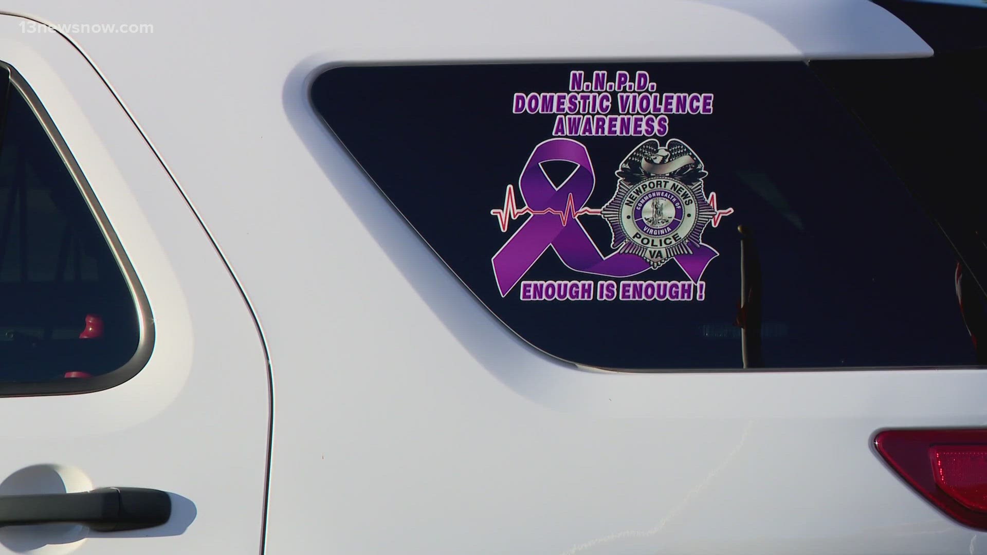 They're marking an early start to Domestic Violence Awareness Month with an event outside of police headquarters.