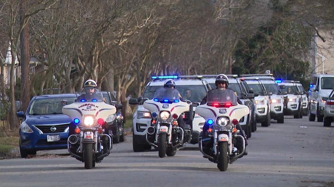 A special salute for a retired Norfolk police officer - Vimarsana News