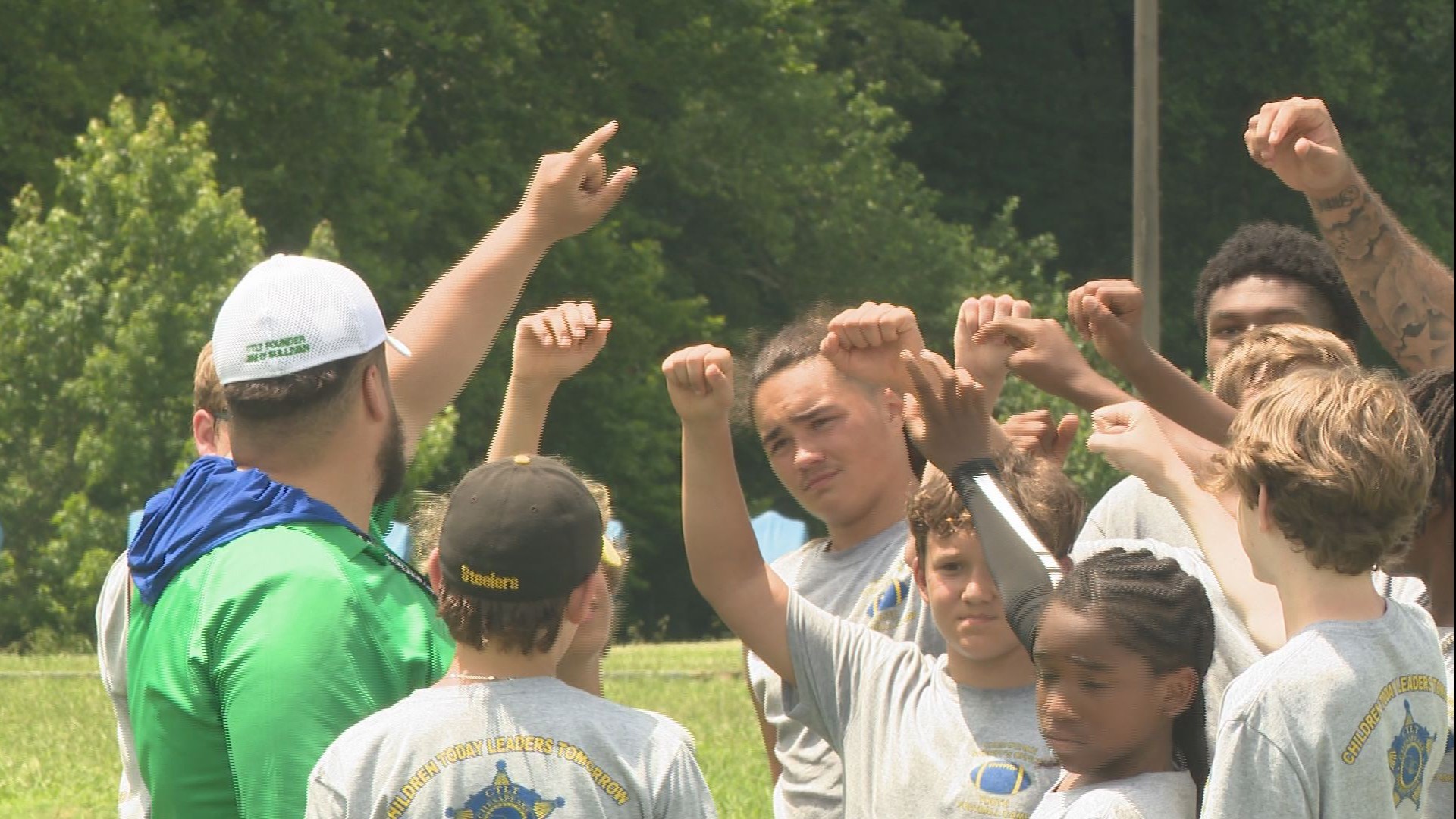 First and foremost the camp strives to teach kids intangible skills such as leadership development and establish relationships with law enforcement out of uniform.