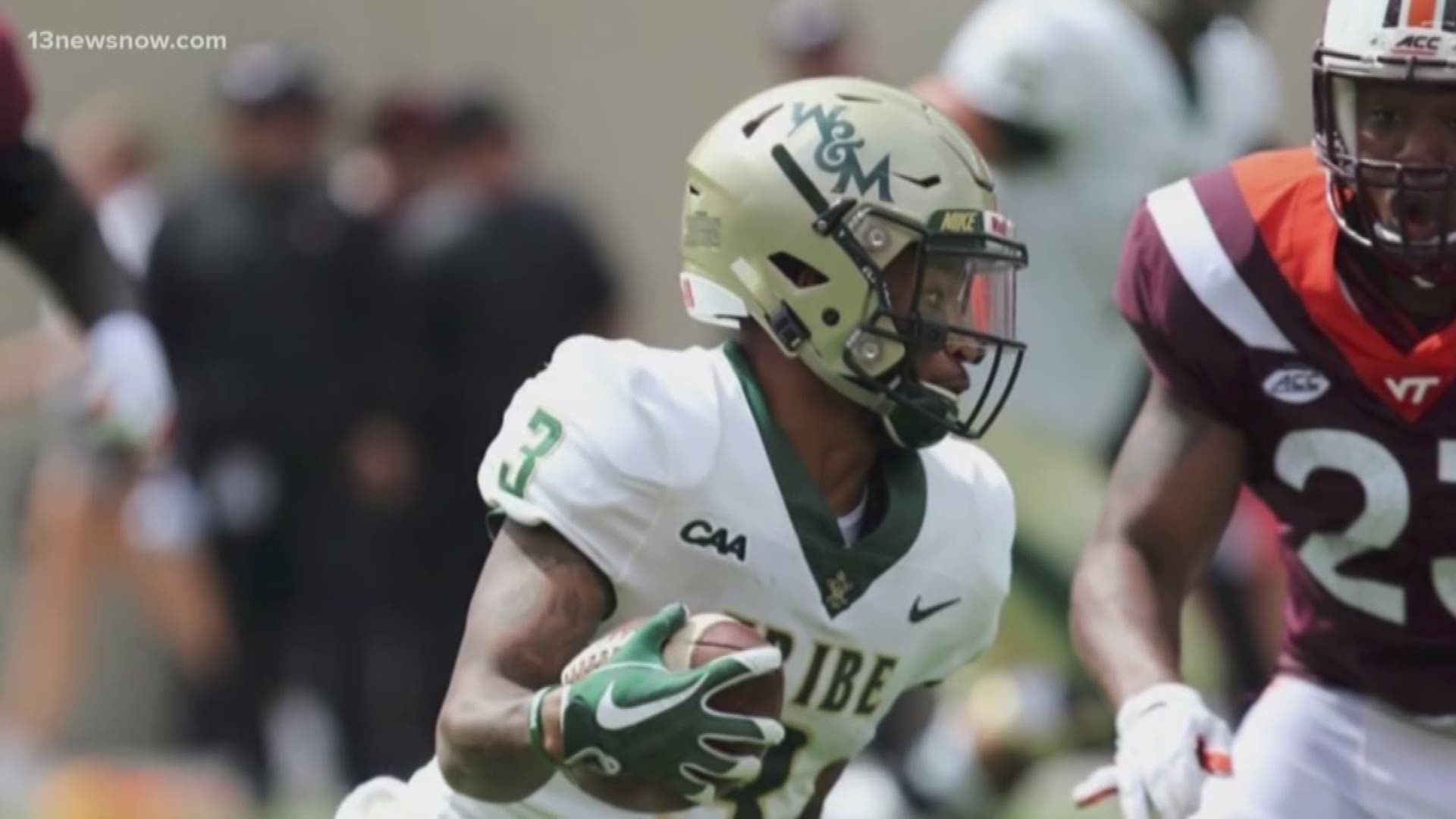 Police are continuing to search for the person who shot and killed Nathan Evans, a 19-year-old running back for The College of William & Mary.