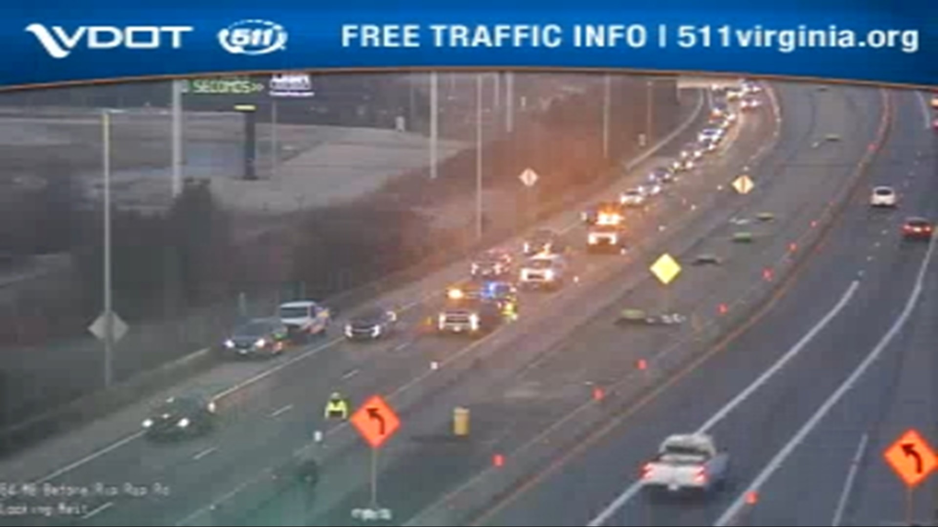 Vehicle Crash On I-64 E In Hampton Heading Onto The Hrbt Caused Delays 