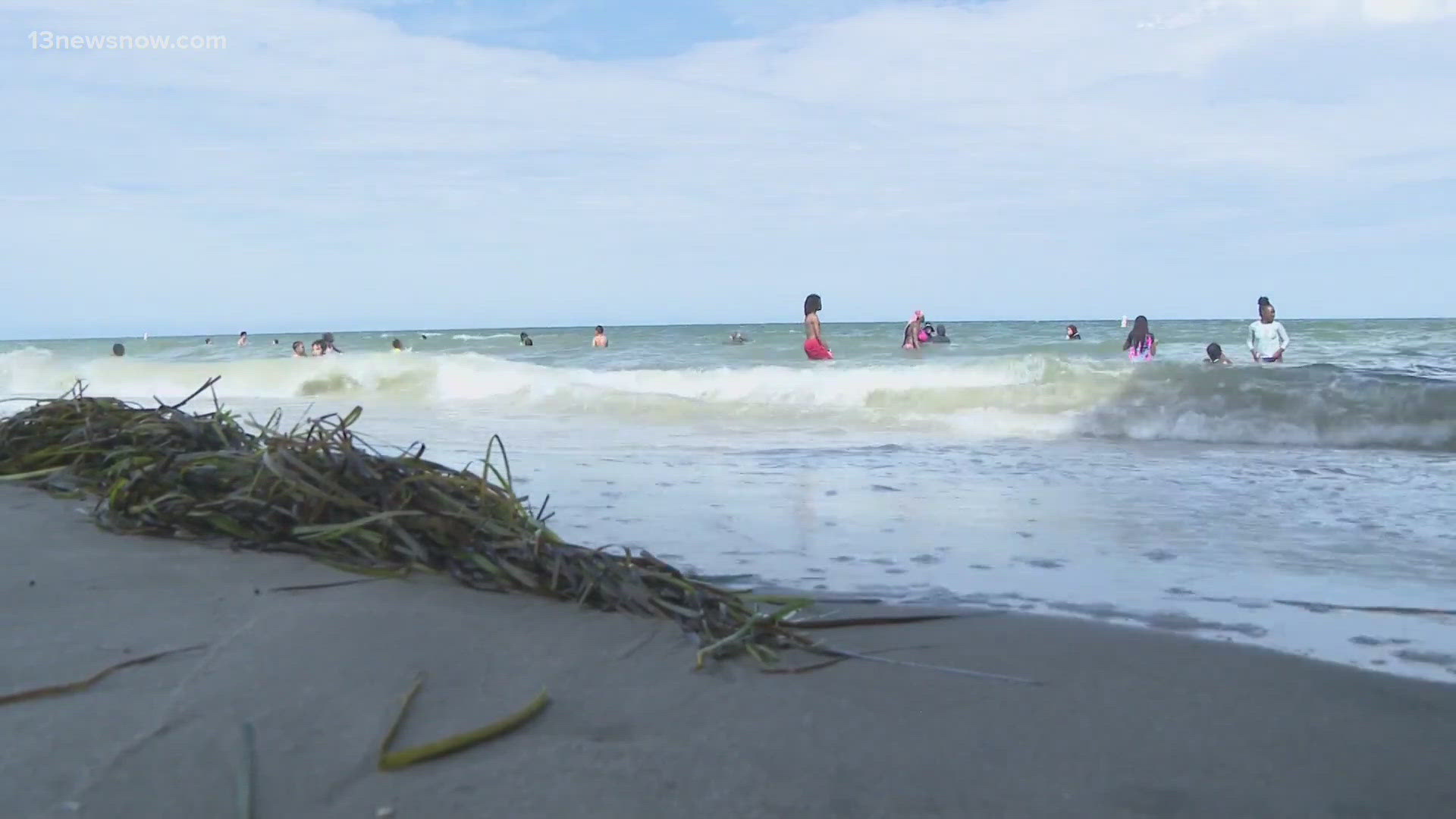 Weather conditions brought a weekend full of evacuations of event sites, including at Buckroe Beach in Hampton on Sunday afternoon.