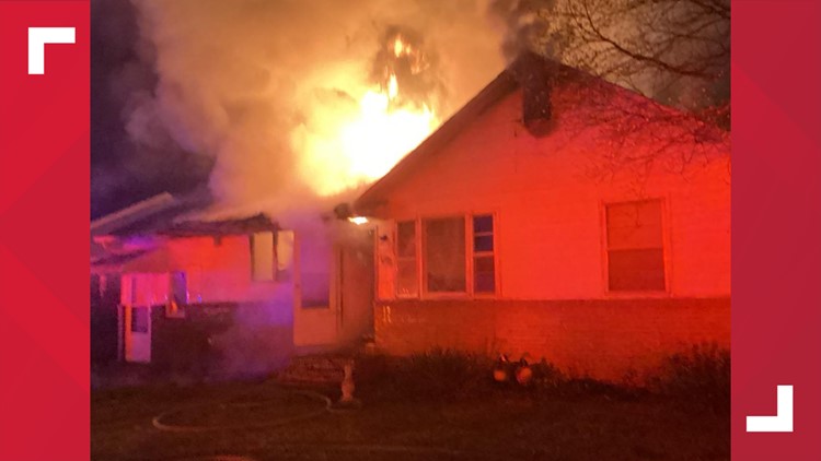Firefighters battle three early-morning fires across two cities