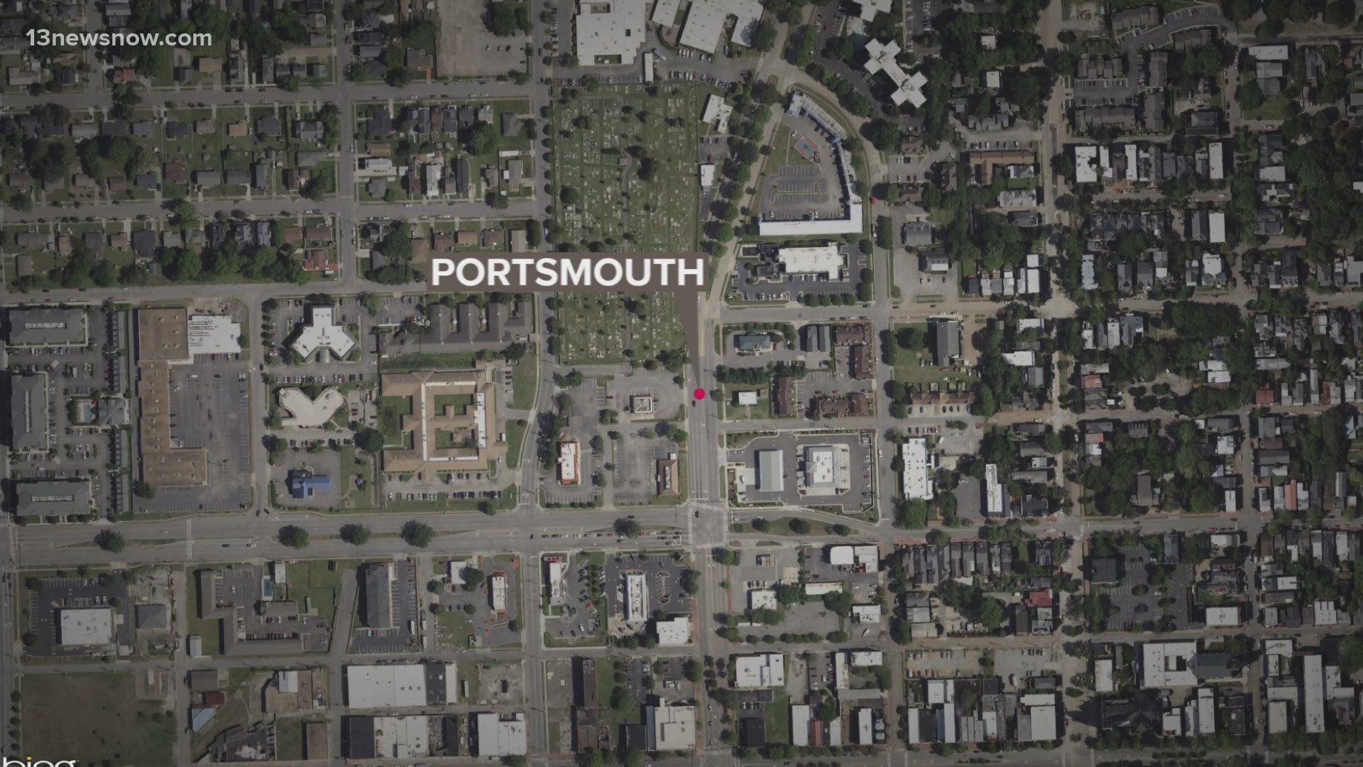 ​Reports of a shooting in the 400 block of Effingham Street were reported to police just before 2 p.m., according to a release from the Portsmouth Police Department.