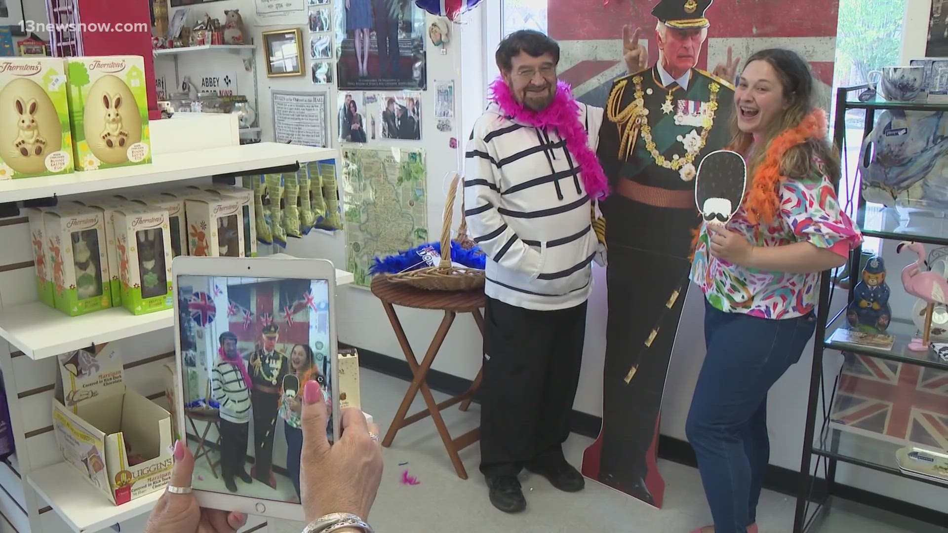 A local British shop brought the festivity of the coronation of King Charles III to Hampton."Best of British" hosted an open house celebration of its own.