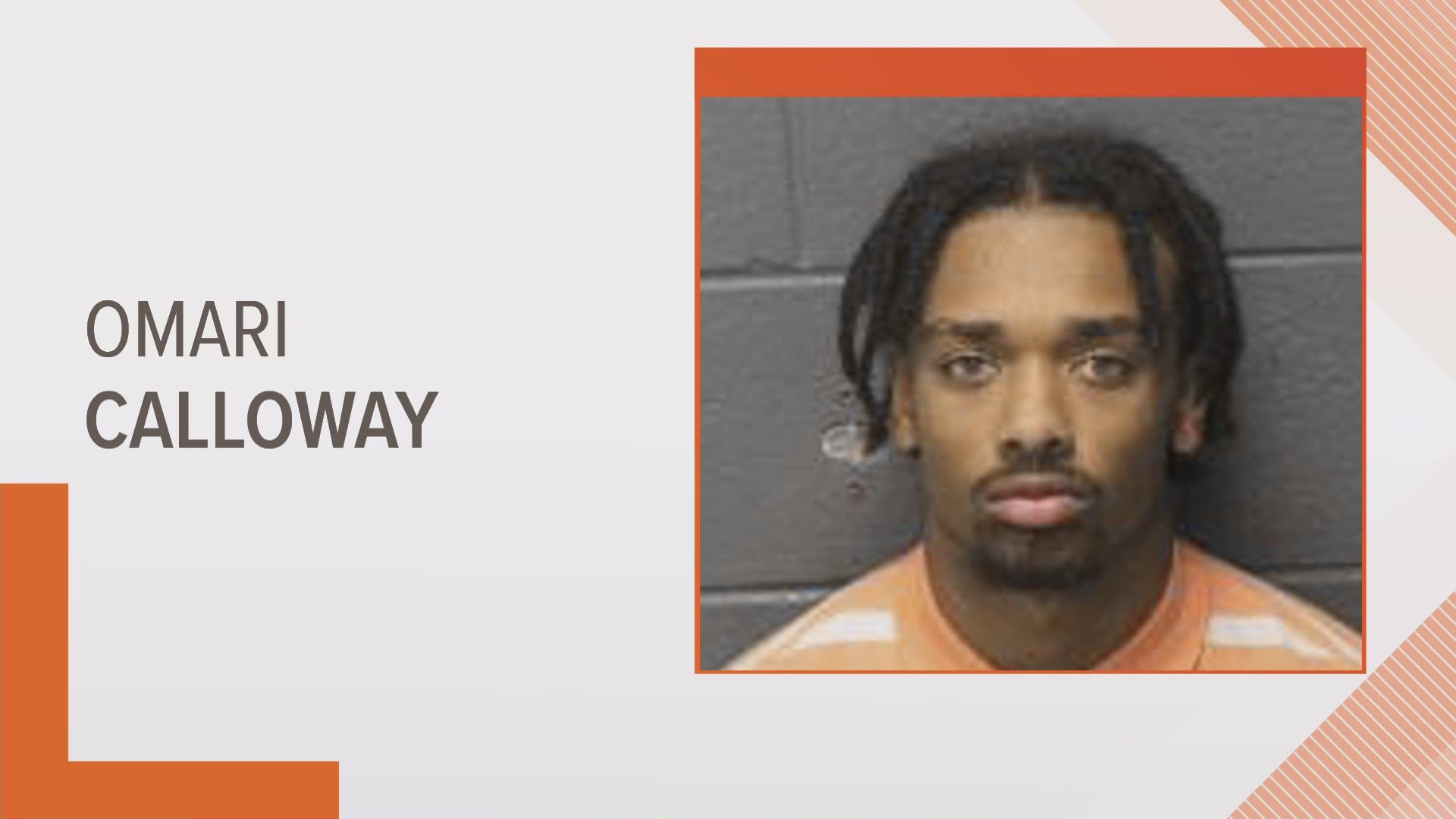 Omari Calloway was arrested and charged with manslaughter, related to the shooting death of a teenager on LeMaster Avenue Monday night.