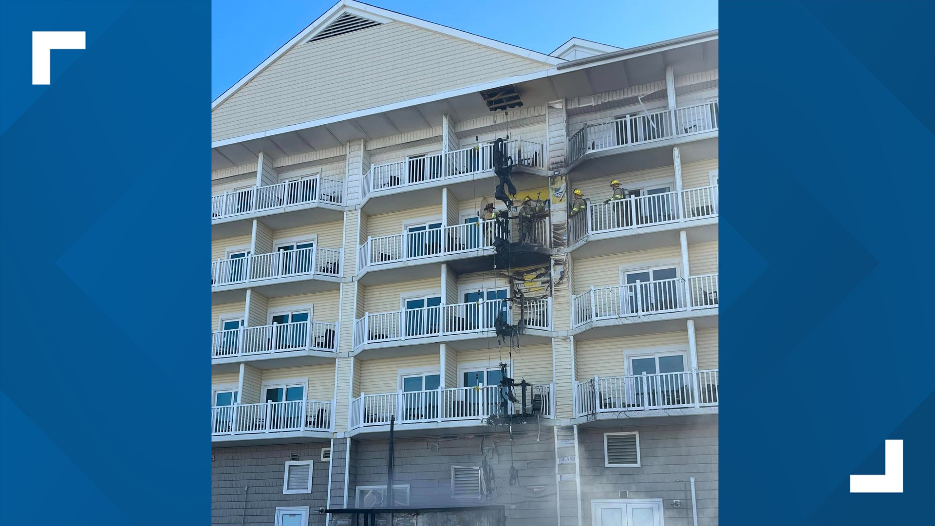 Hilton Garden Inn dumpster fire in Kitty Hawk, NC extinguished