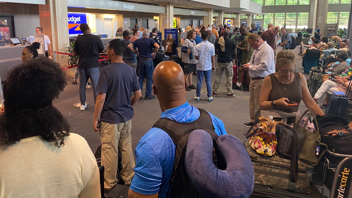 Travelers frustrated over rental car issues at Norfolk International