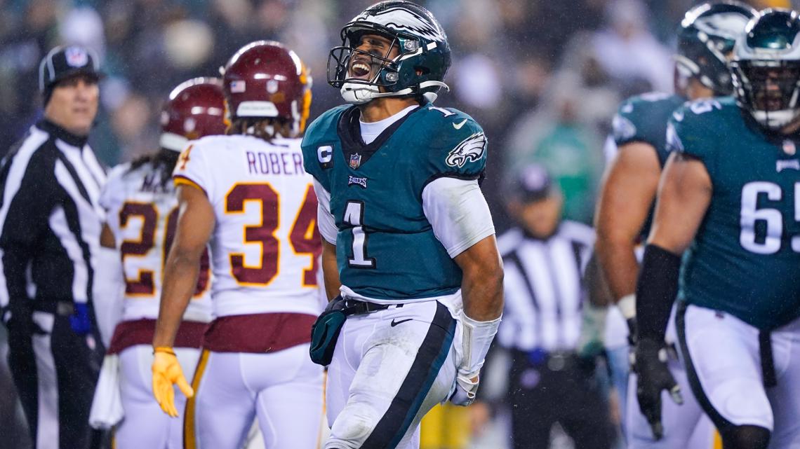 Depleted Washington beaten by Eagles 27-17