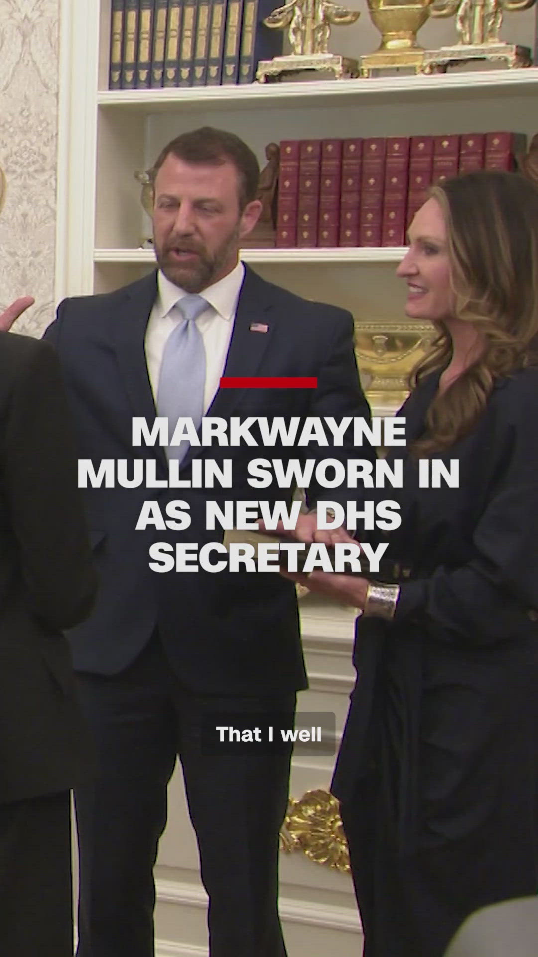 Markwayne Mullin sworn in as new DHS secretary | 13newsnow.com