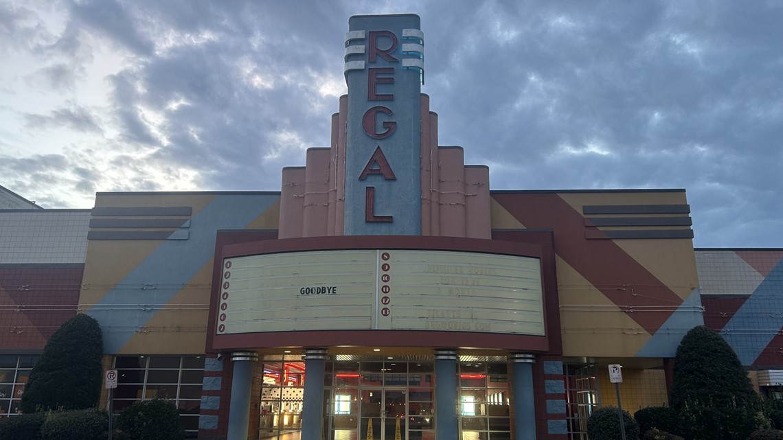 Regal Greenbrier movie theater in Chesapeake closes