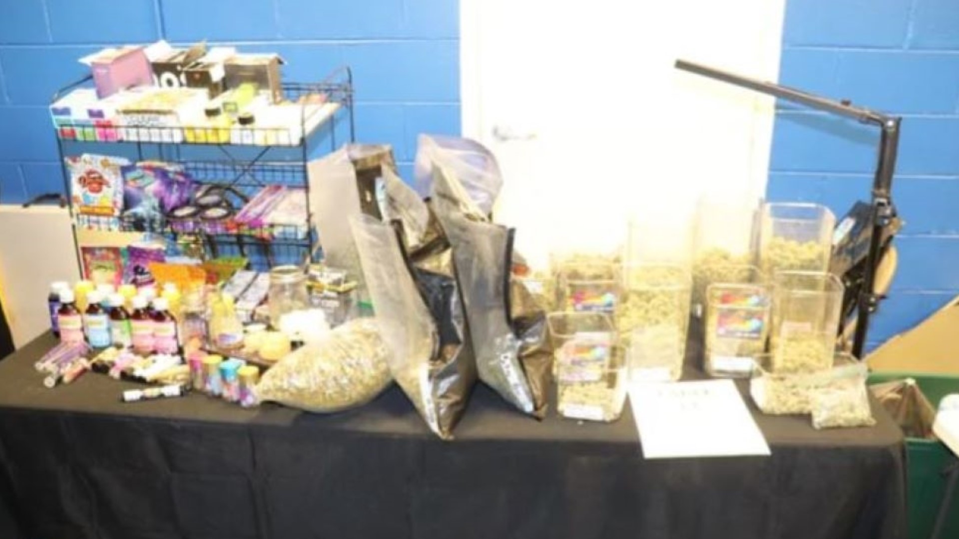 More than $2 million in drugs and guns were seized at an illegal "pop-up pot shop" in Newport News.