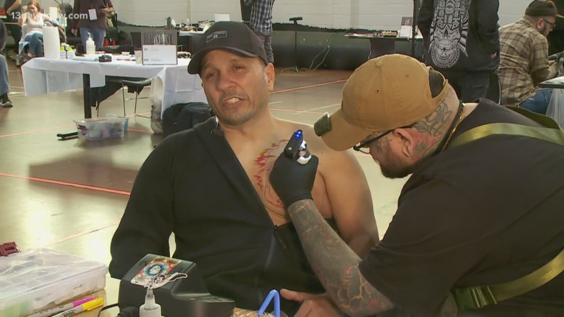 Many people in the community are healing after the mass shooting at the Virginia Beach Municipal Center. Tattoo artists are coming in to transform the scars.