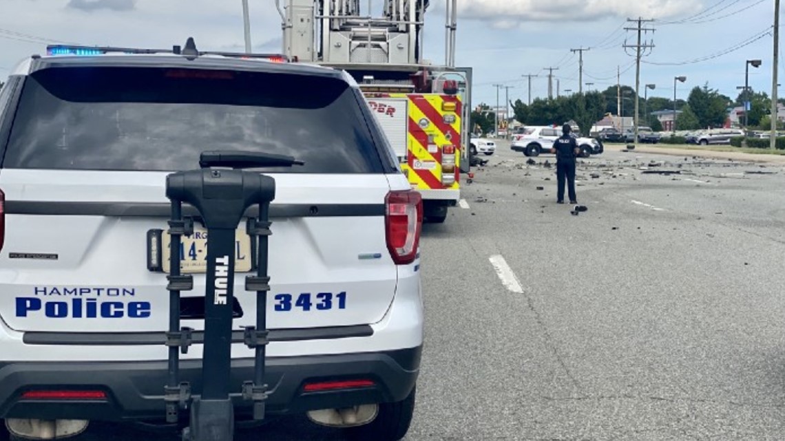 Man arrested after Hampton crash left 1 dead, 2 seriously hurt - Vimarsana News
