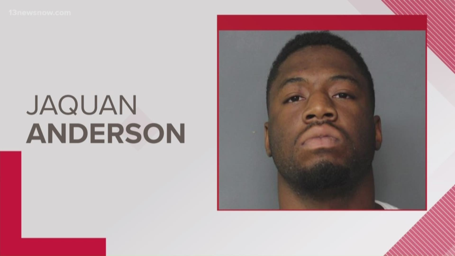 Jaquan Anderson's trial is set for Monday, but for some reason, police say he was released from custody on Friday. He's accused of killing Nicholas Ackies in 2017.