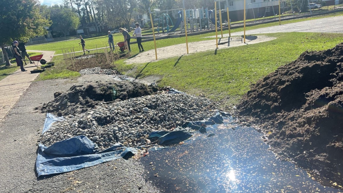 Efforts to combat flooding at Norfolk Elementary School - Vimarsana News