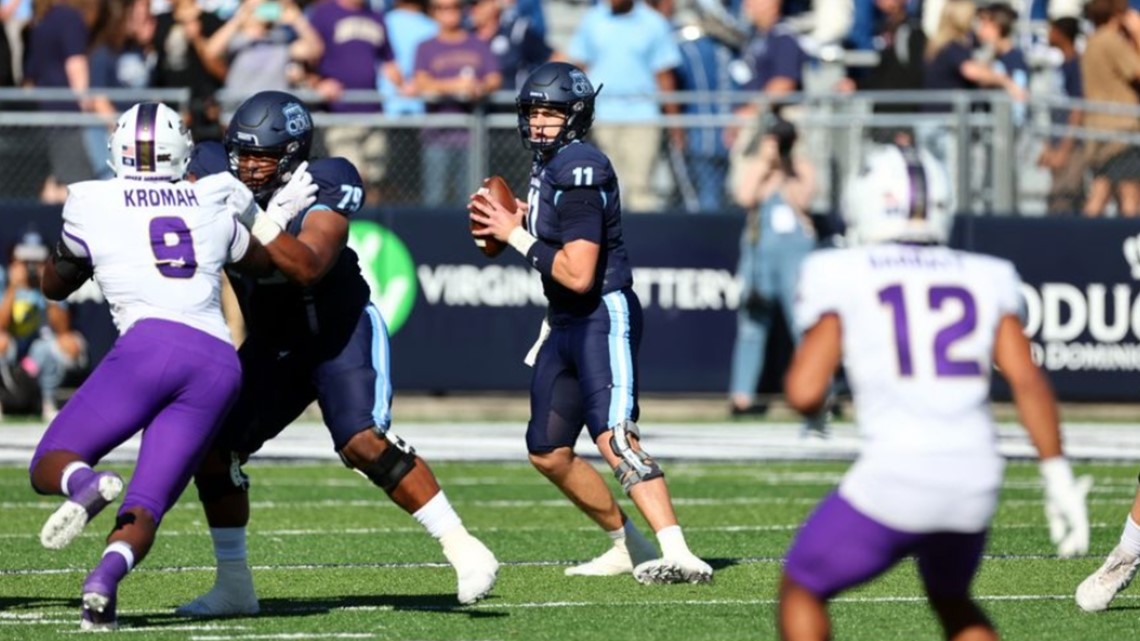 ODU Falls to JMU, 373, in First Football Game Between the Two Schools