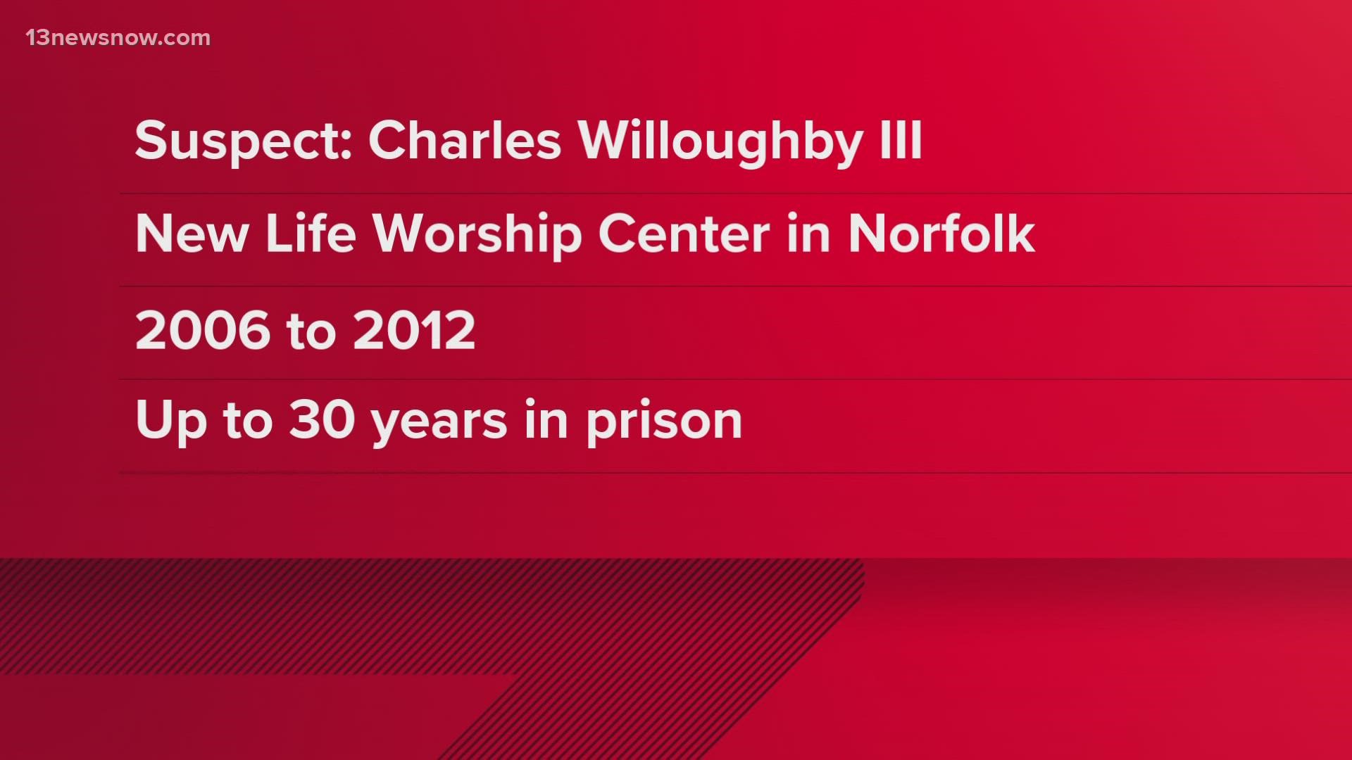 Charles Willoughby III, 39, was convicted of traveling with intent to engage in illicit sexual conduct with a minor.