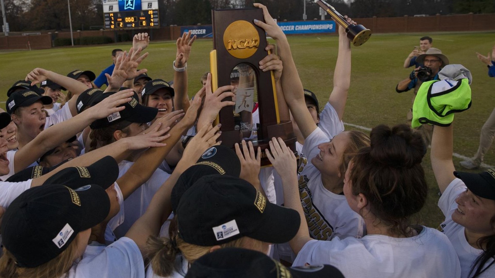 The Captains earned the University's 13th overall team championship and first in a bracketed team sport.