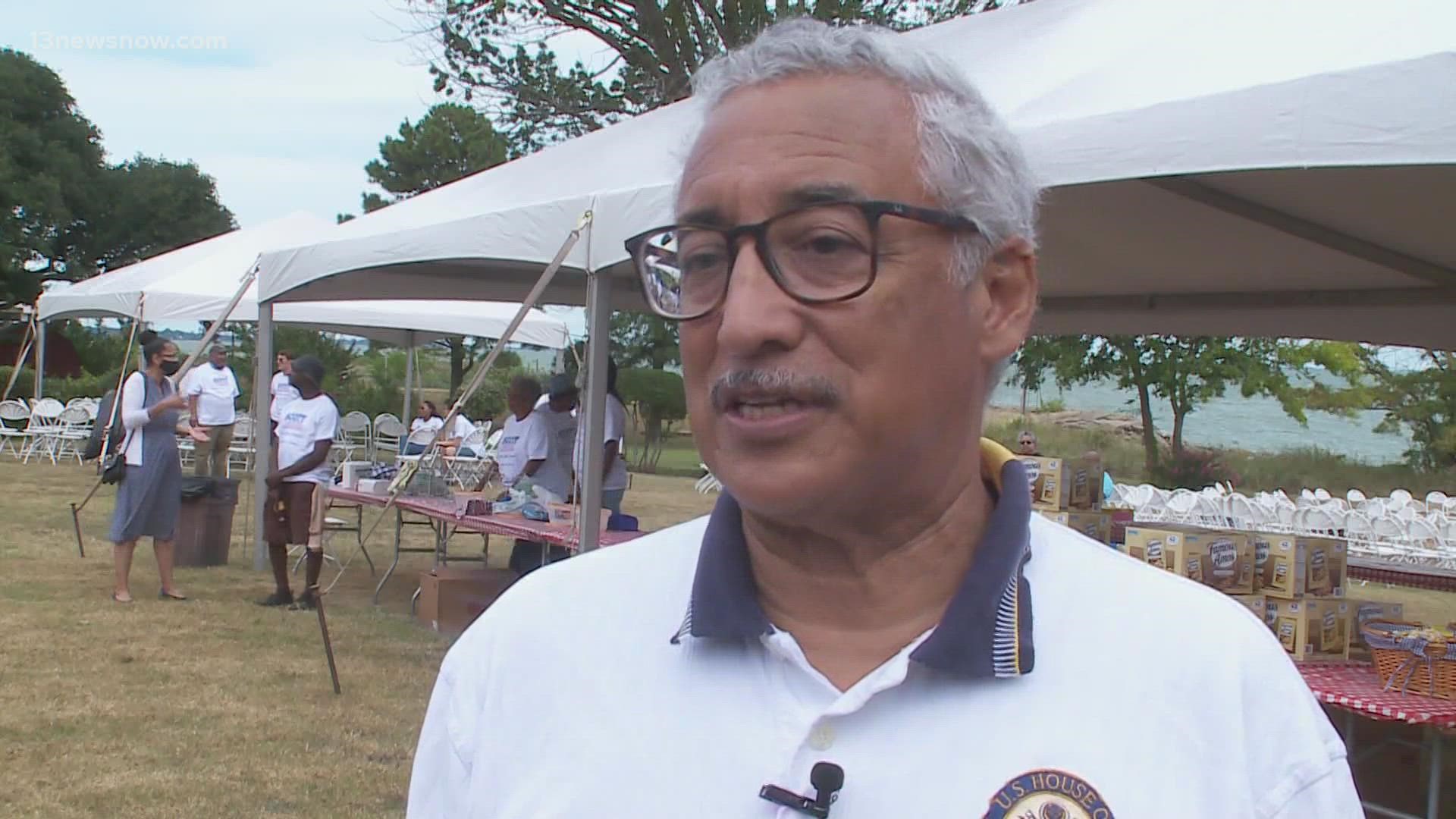 Rep. Bobby Scott said he uses the event to thank volunteers and supporters in the community. It also marks the unofficial kickoff of political campaigning.