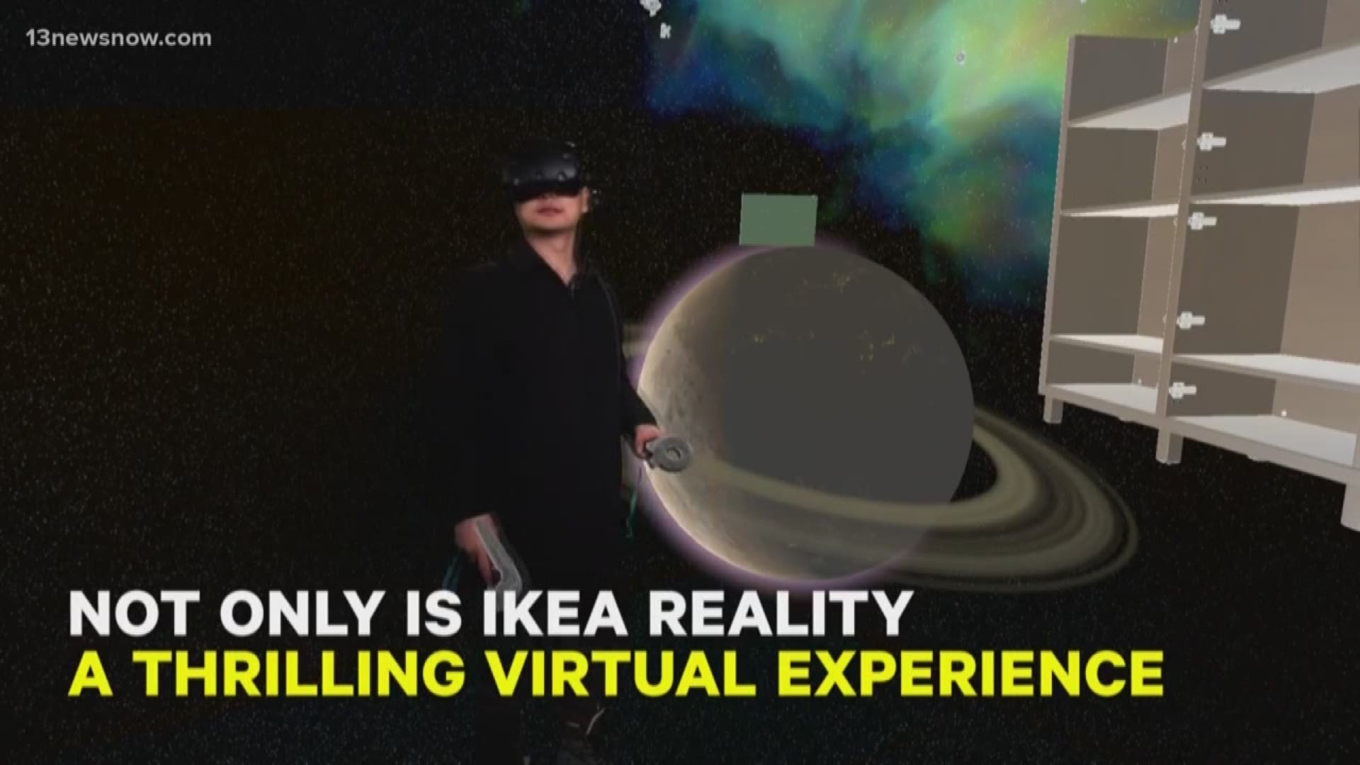 IKEA reality is avirtual reality tool that allows users to furnish a room using IKEA products so customers know exactly what they need.