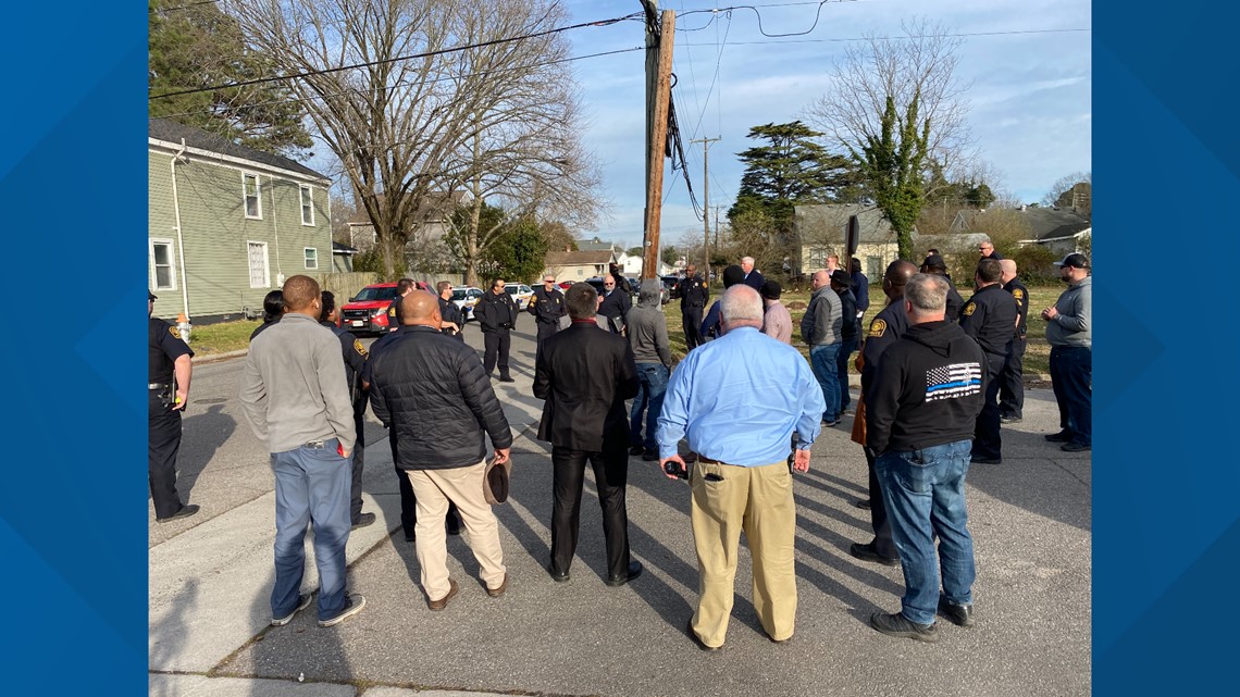 Portsmouth Police Lead RESET Walk On Street Where Shooting Claimed ...