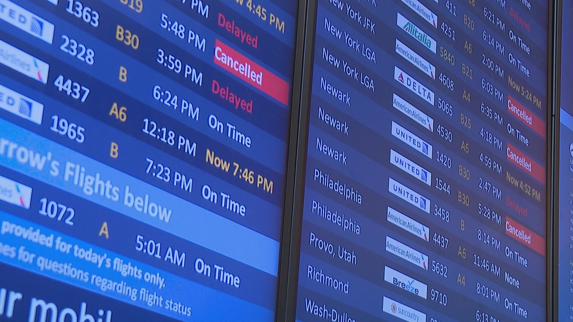 Severe weather leading to flight cancellations at Norfolk Int'l - Vimarsana News